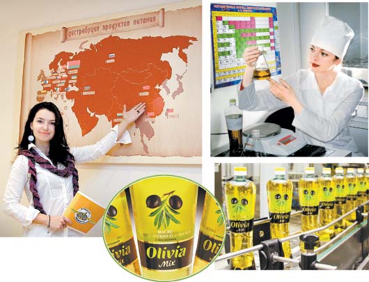 выпуск растительного масла Olivia Mix и El Olivo