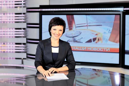 Екатерина Тишкевич, телеведущая в программе «Наши новости» на канале ОНТ