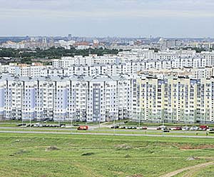 многоэтажки в Минске