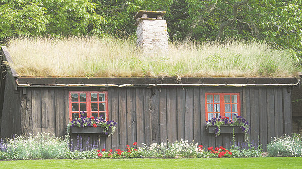 домик служанки в летней резиденции шведского монарха