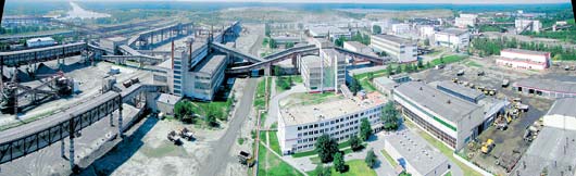 панорамный снимок предприятия «Гранит»