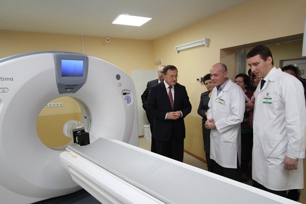 открытие томографического отделения в Брестской городской больнице № 1