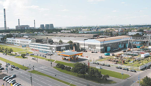 общий вид на Минский завод технологических металлоконструкций