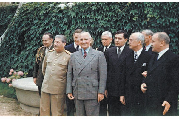 Андрей Громыко на Потсдамской конференции, июль 1945