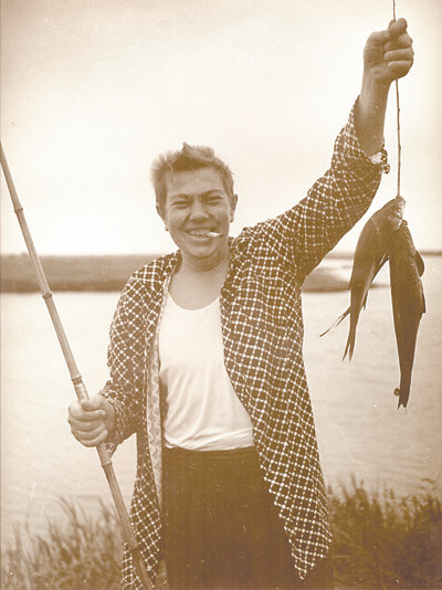 Владимир Короткевич на рыбалке