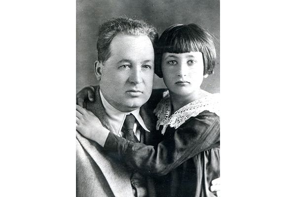 Кузьма Чорный с дочерью Рогнедой