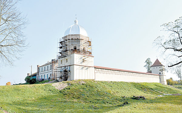 современный вид Любчанского замка