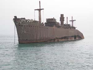 Греческий корабль, который сел на мель более полвека назад, — исключительность Киша