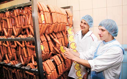 производство колбасы