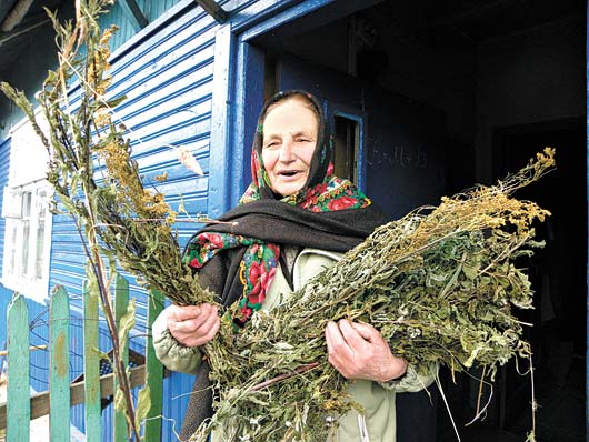 Елена Адольфовна Селявка в Липнишках