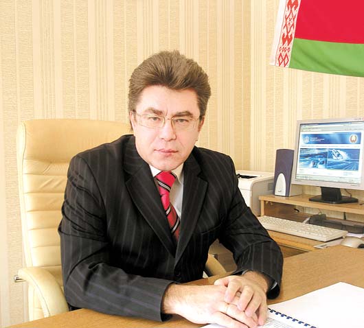 начальник РТУП «Белорусское речное пароходство» Геннадий Семенович Центер