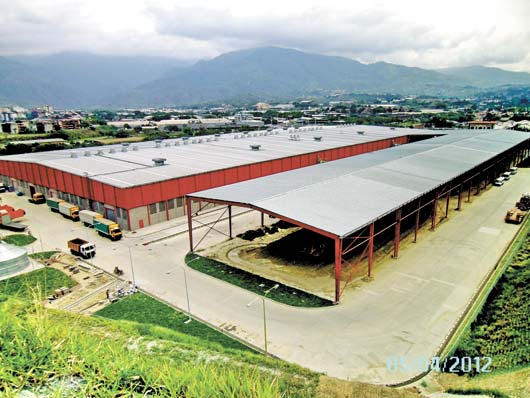 Самый крупный в Латинской Америке завод строительных материалов, апрель 2012 года